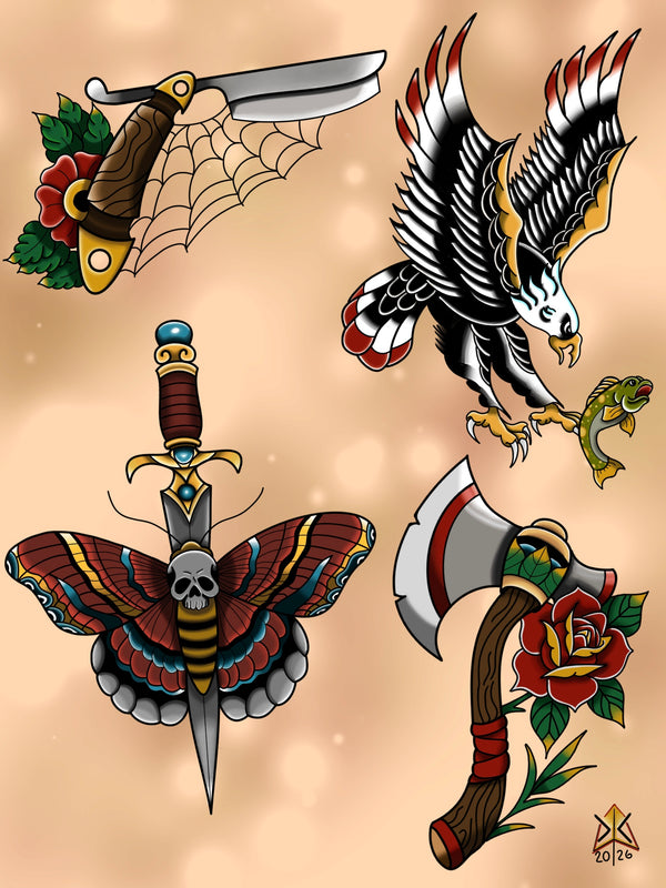 American Traditional Flash Page 1