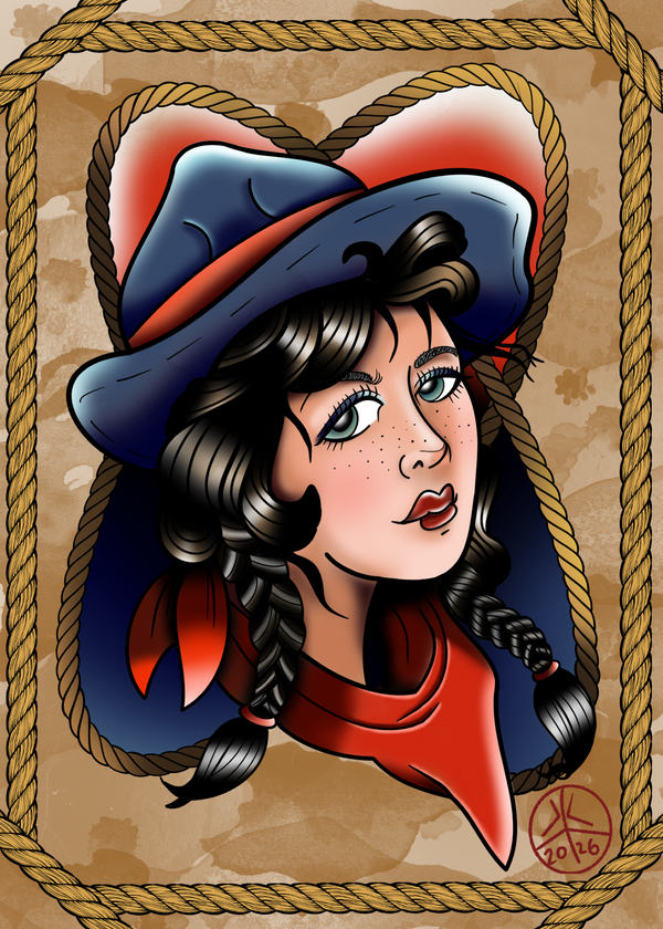 Cowgirl Portrait