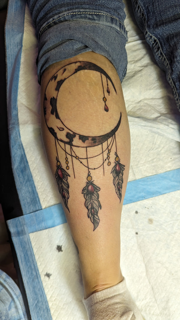 Crescent Moon Dreamcatcher