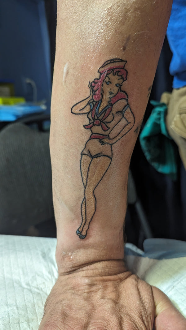 Sailor Jerry Traditional Pin-Up Girl